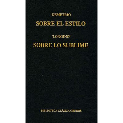 Sobre el estilo. Sobre lo...