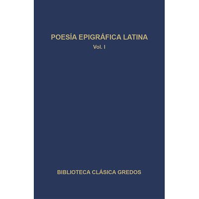 Poesía epigráfica latina I