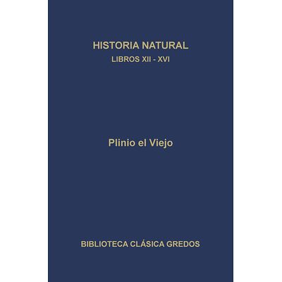 Historia natural. Libros...