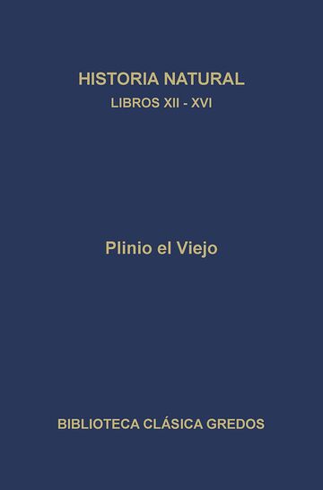 Historia natural. Libros...