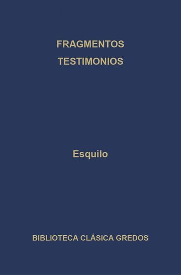 Fragmentos. Testimonios.