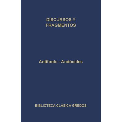 Discursos y fragmentos