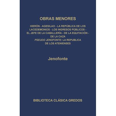 Obras menores. La república...