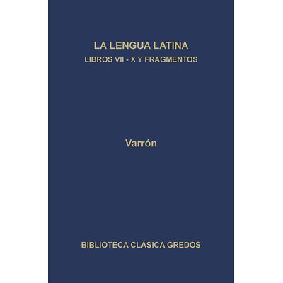 La linua latina. Libros...