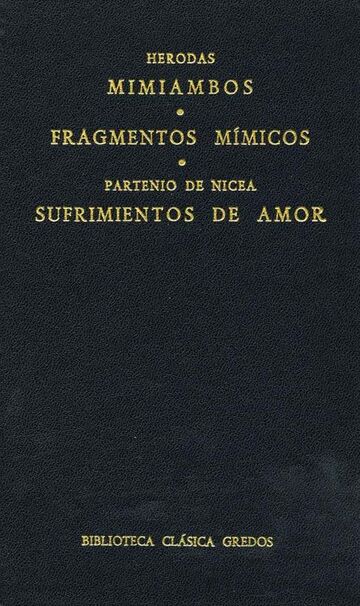 Mimiambos. Fragmentos...