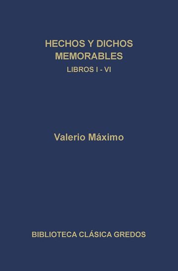 Hechos y dichos memorables....