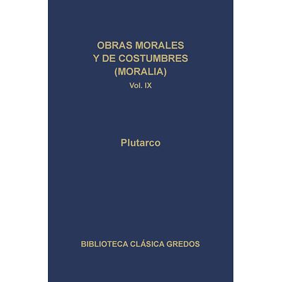 Obras morales y de...