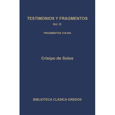 Testimonios y fragmentos...