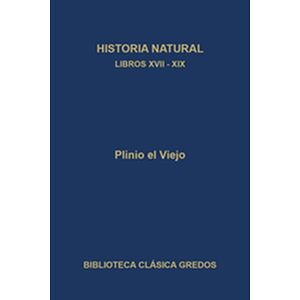 Historia natural. Libros...