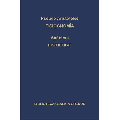 Fisiognomía. Fisiólogo.