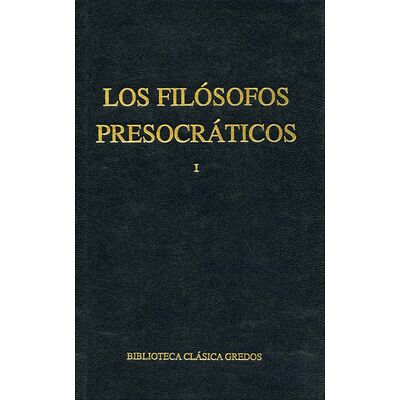 Los filósofos presocráticos I