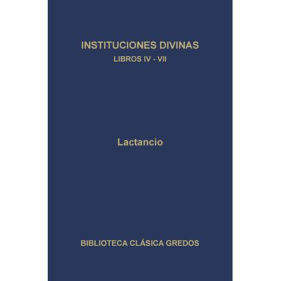Instituciones divinas....