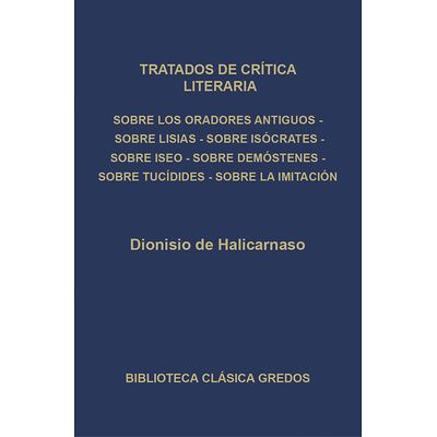 Tratados de crítica literaria