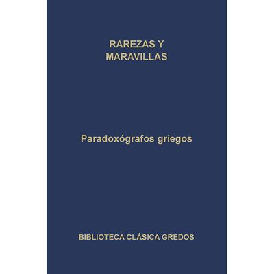 Paradoxógrafos griegos....