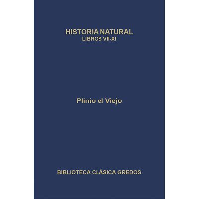 Historia natural. Libros...