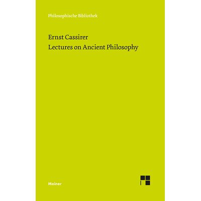 Lectures on Ancient Philosophy