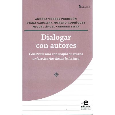 Dialogar con autores....