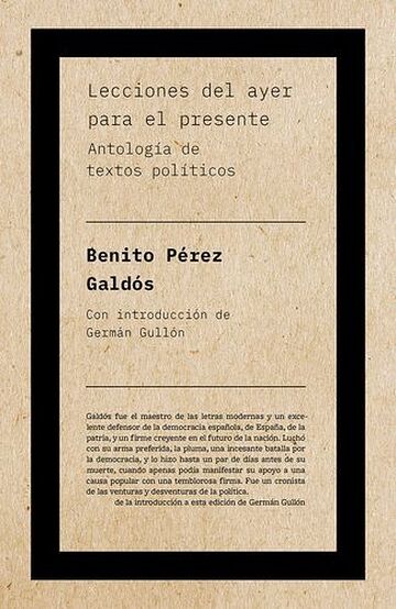 Lecciones del ayer para el...