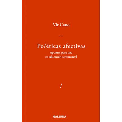 Po/éticas afectivas