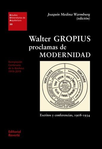 Walter Gropius. Proclamas...