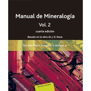 Manual de mineralogía....