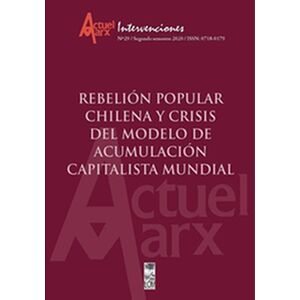 Actuel Marx N°29: Rebelión...
