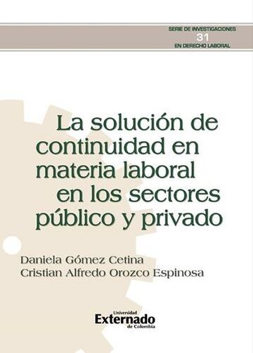 La solución de continuidad...