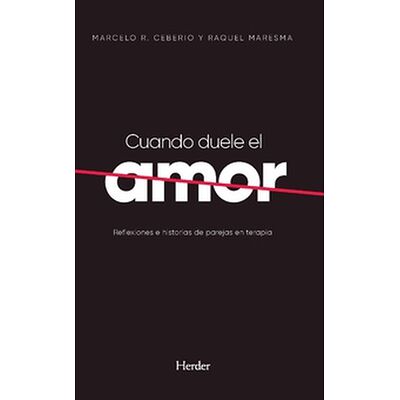 Cuando duele el amor....