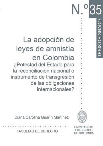 La adopción de leyes de...