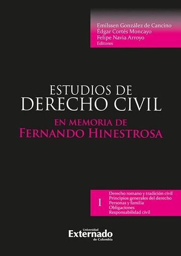 Estudios de derecho civil I...