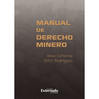 Manual de derecho minero