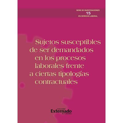 Sujetos susceptibles de ser...
