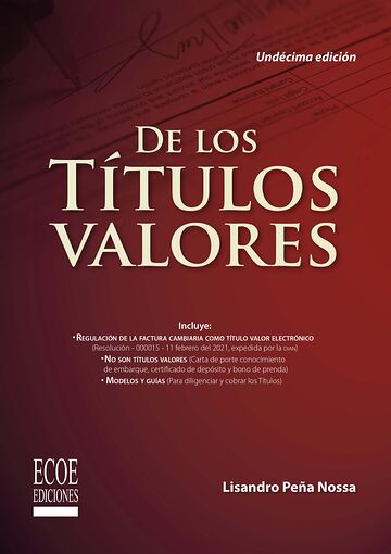De los títulos valores -...