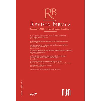 Revista Bíblica 2022/1-2 -...