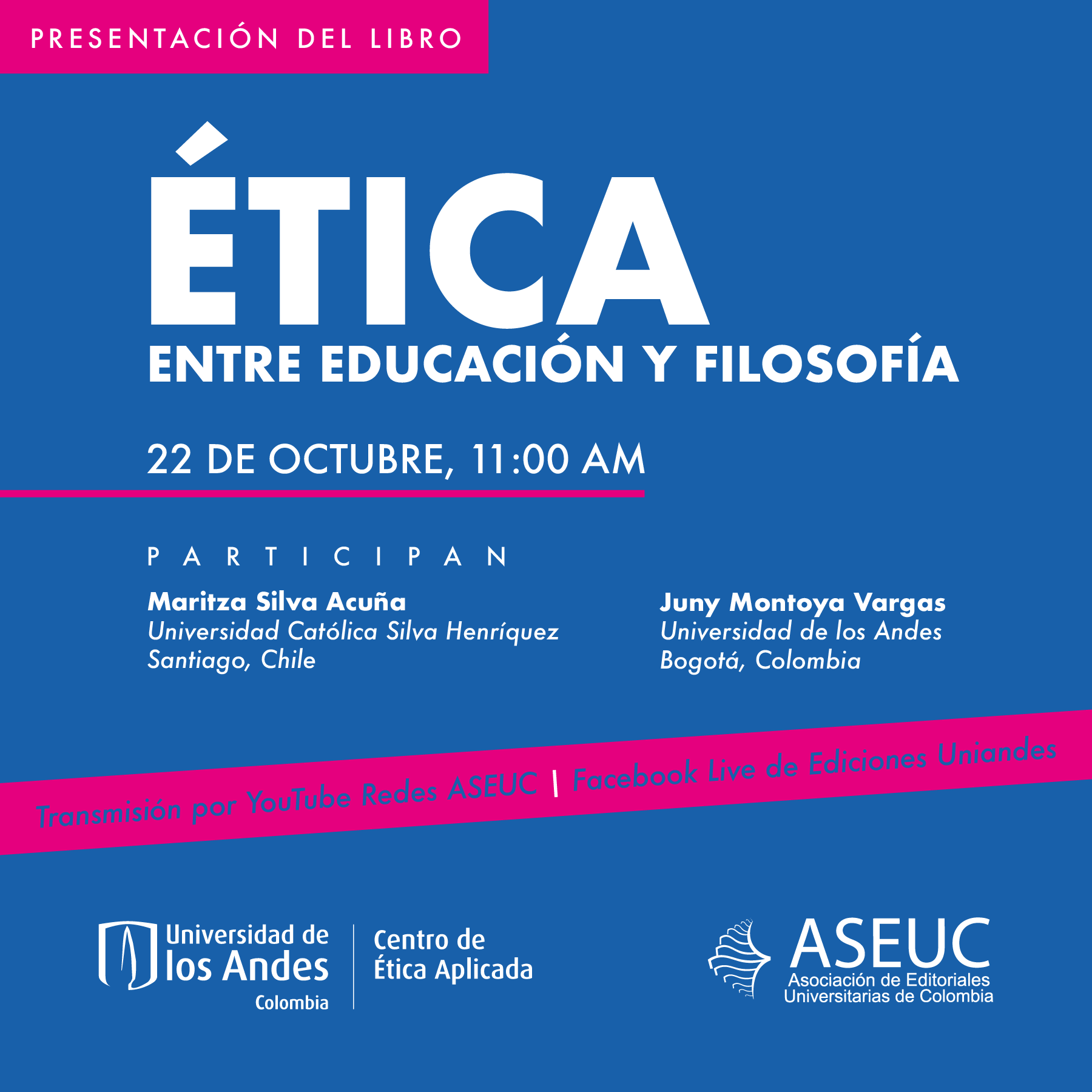 Presentación «Ética. Entre educación y filosofía». 