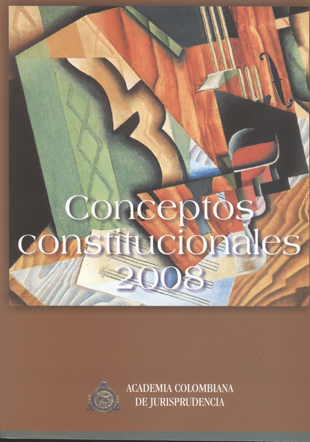 Portada de CONCEPTOS CONSTITUCIONALES 2008