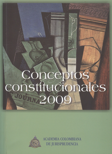 Portada de CONCEPTOS CONSTITUCIONALES 2009