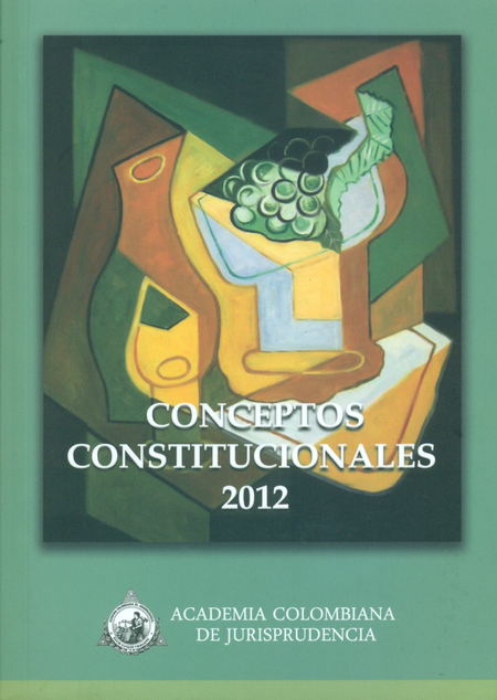Portada de REV. CONCEPTOS CONSTITUCIONALES 2012 de VARIOS, Autores