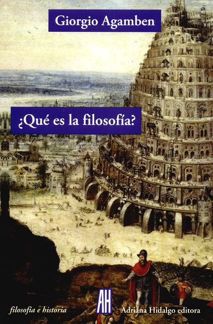 Portada de QUE ES LA FILOSOFIA
