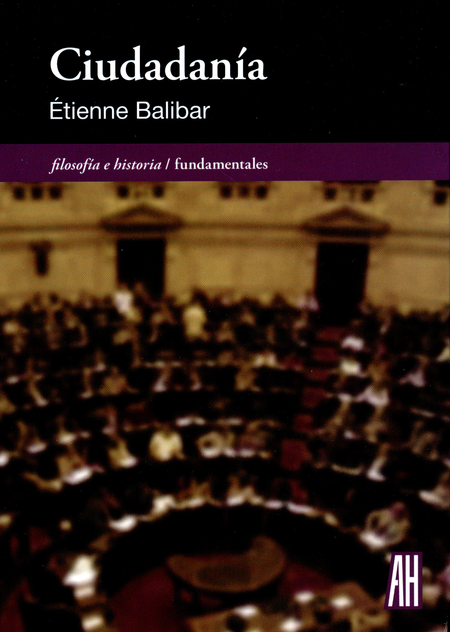 Portada de CIUDADANIA de BALIBAR, Etienne