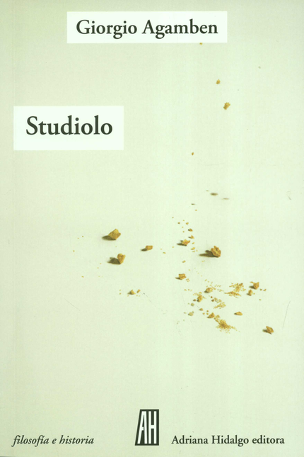 Portada de STUDIOLO de AGAMBEN, Giorgio