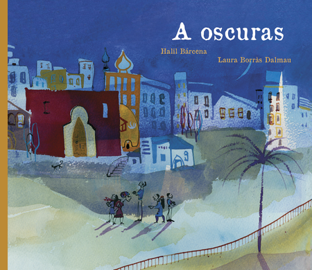 Portada de A OSCURAS de BARCENA, Halil