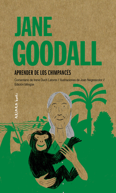 Portada de JANE GOODALL APRENDER DE LOS CHIMPANCES
