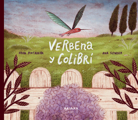 Portada de VERBENA Y COLIBRI de PINTADERA, Fran