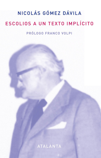 Portada de ESCOLIOS A UN TEXTO IMPLICITO