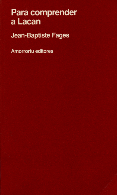 Portada de PARA COMPRENDER A LACAN