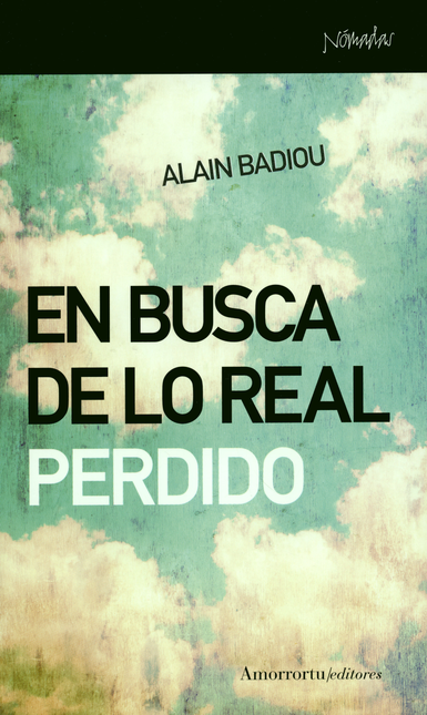 Portada de EN BUSCA DE LO REAL PERDIDO