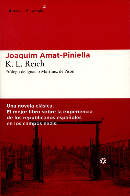 Portada de K.L. REICH de AMAT PINIELLA, Joaquim