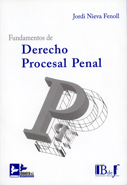 Portada de FUNDAMENTOS DE DERECHO PROCESAL PENAL de NIEVA FENOLL, Jordi