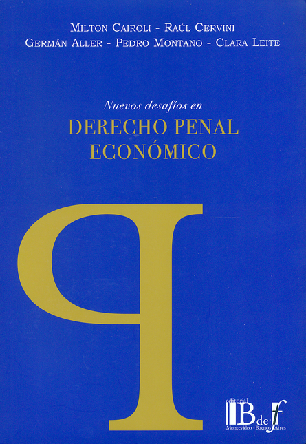 Portada de NUEVOS DESAFIOS EN DERECHO PENAL ECONOMICO
